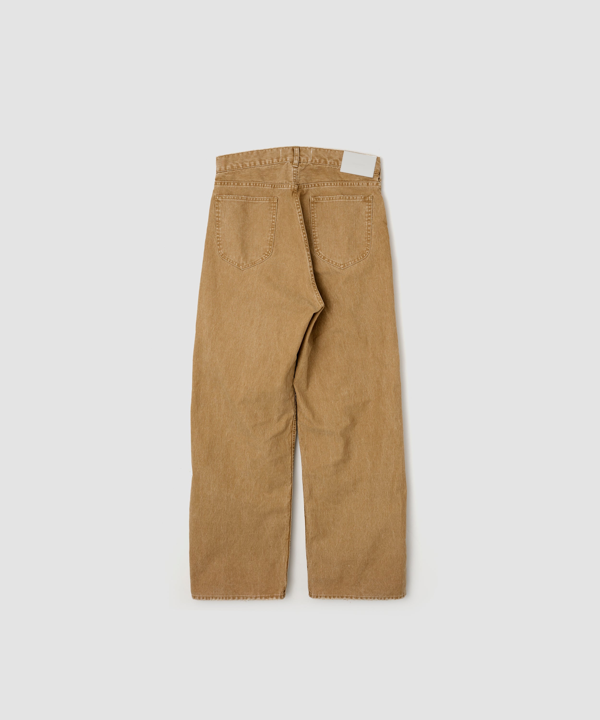 SULFUR DYE HEAVY DUCK CLOTH 5 POCKET PANTS