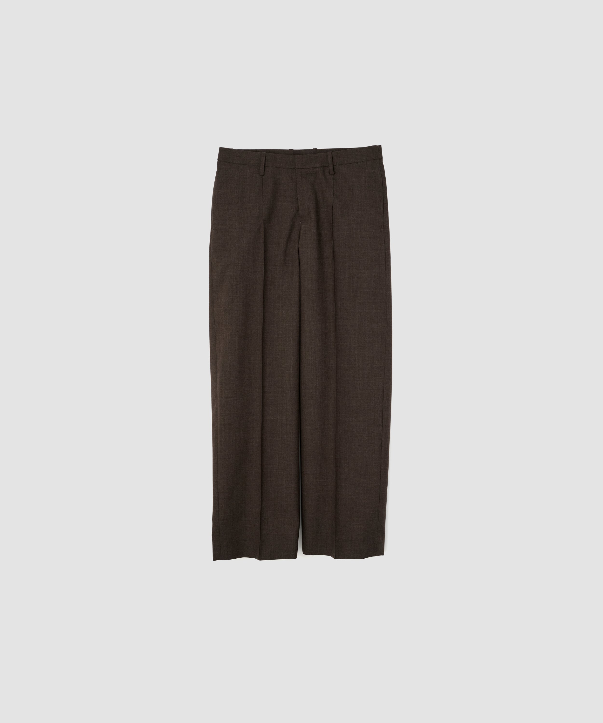 WOOL TROPICAL LOW WAIST TROUSER