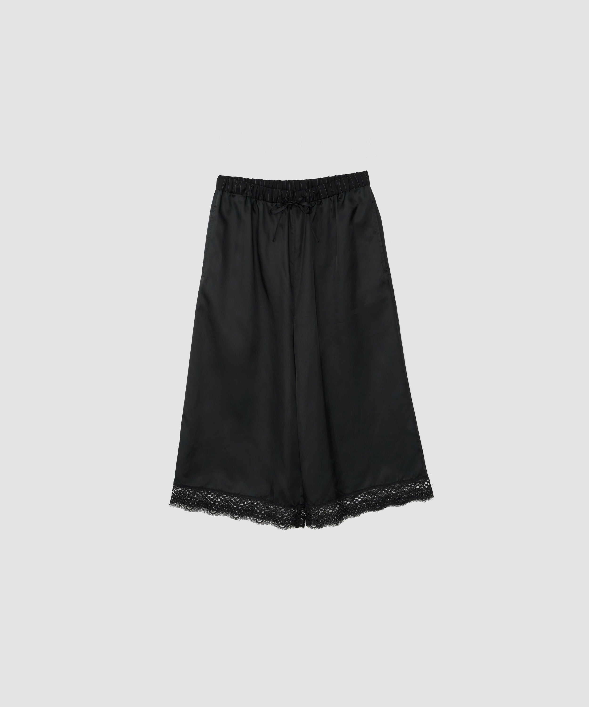 CUPRO LACE HEM CULOTTE