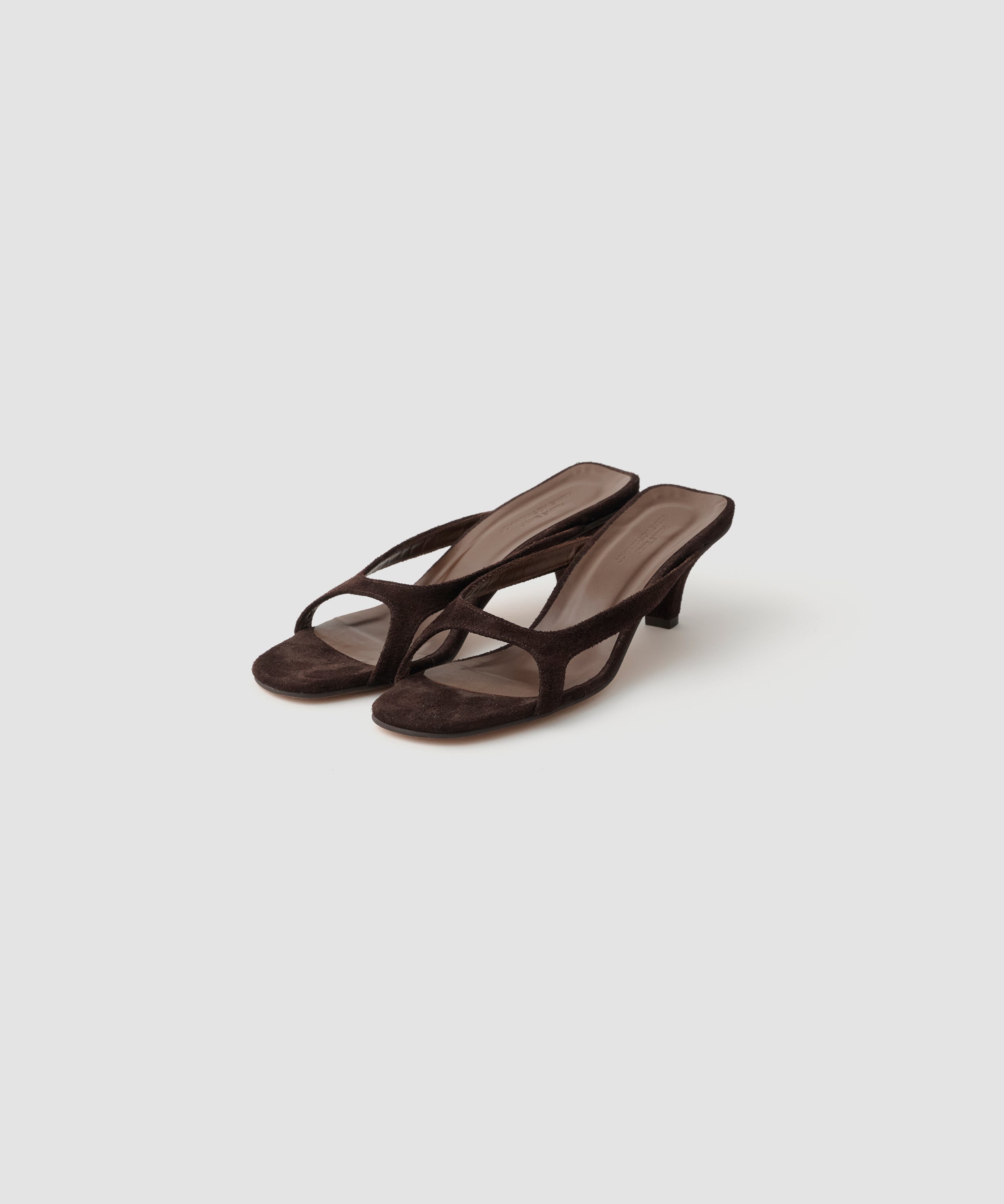 SUEDE THIN STRAP SANDAL