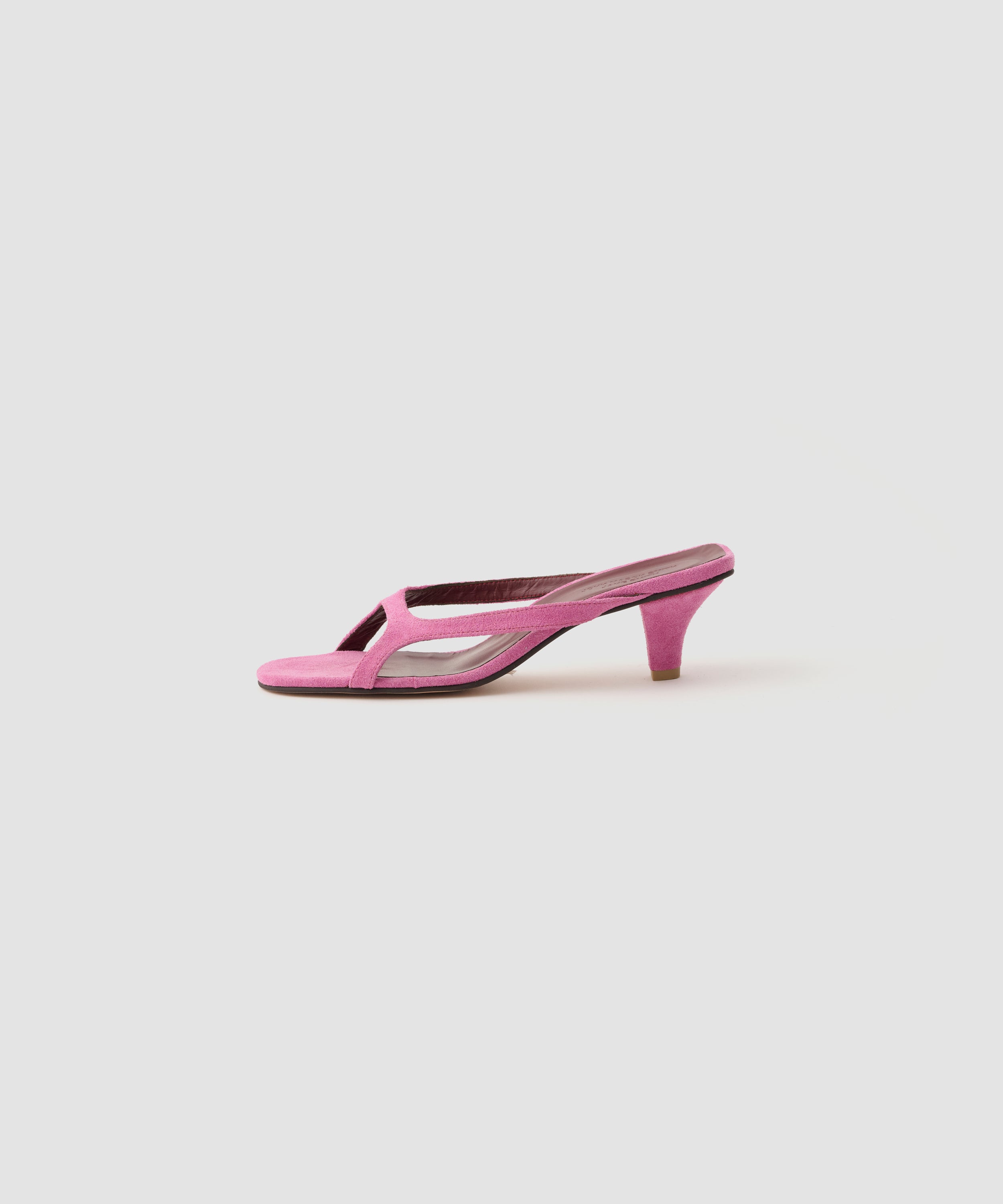 SUEDE THIN STRAP SANDAL