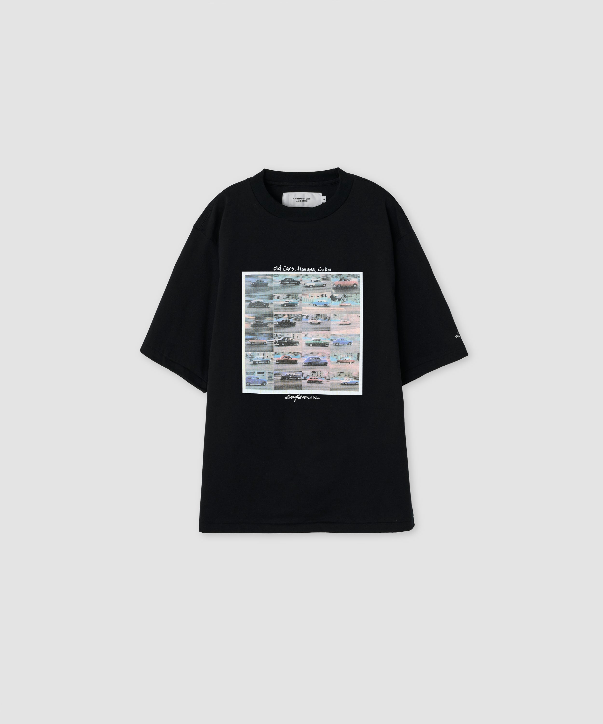 IVORY SERRA OLD CARS HAVANA, CUBA S/S T-SHIRT