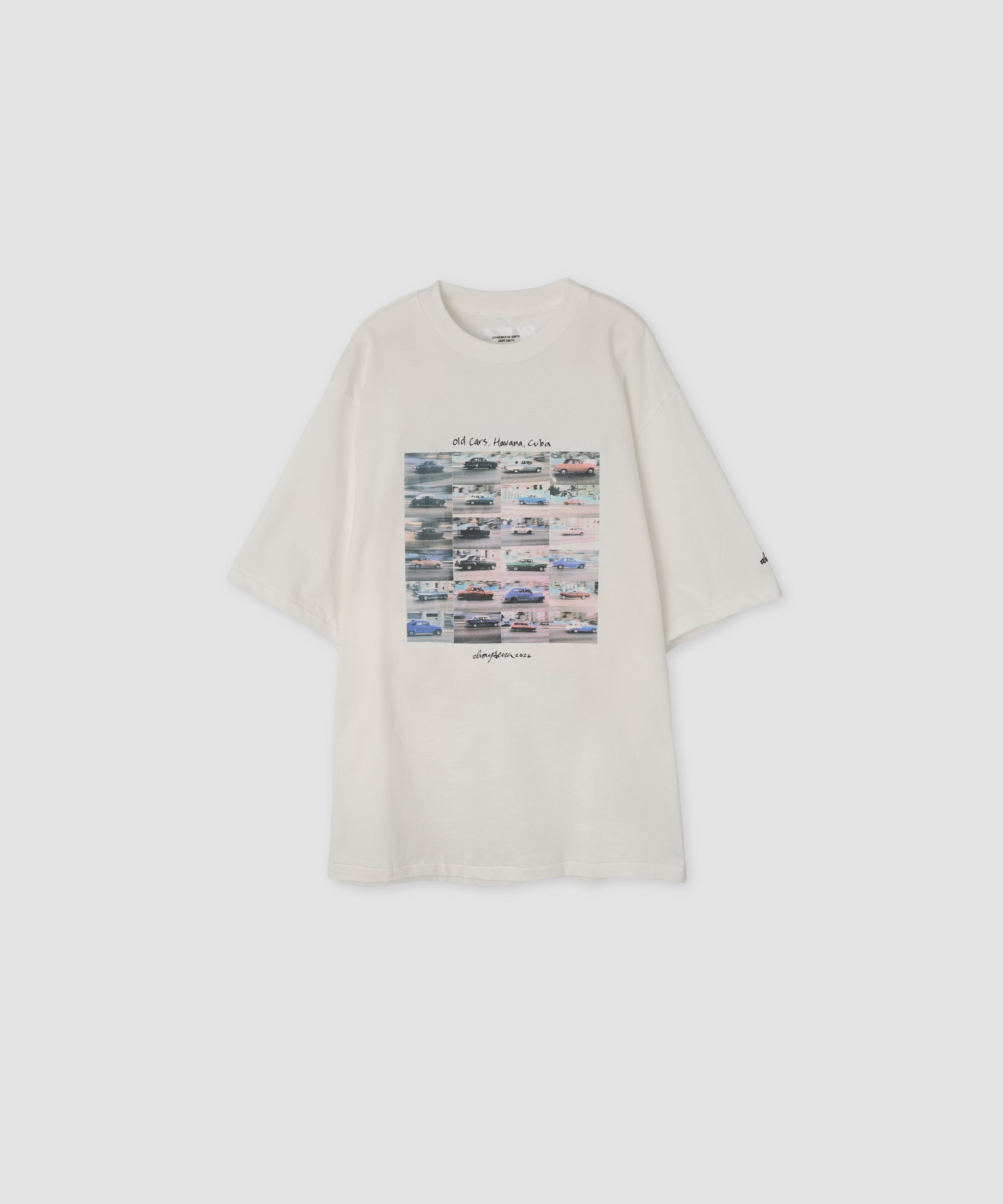 IVORY SERRA OLD CARS HAVANA, CUBA S/S T-SHIRT