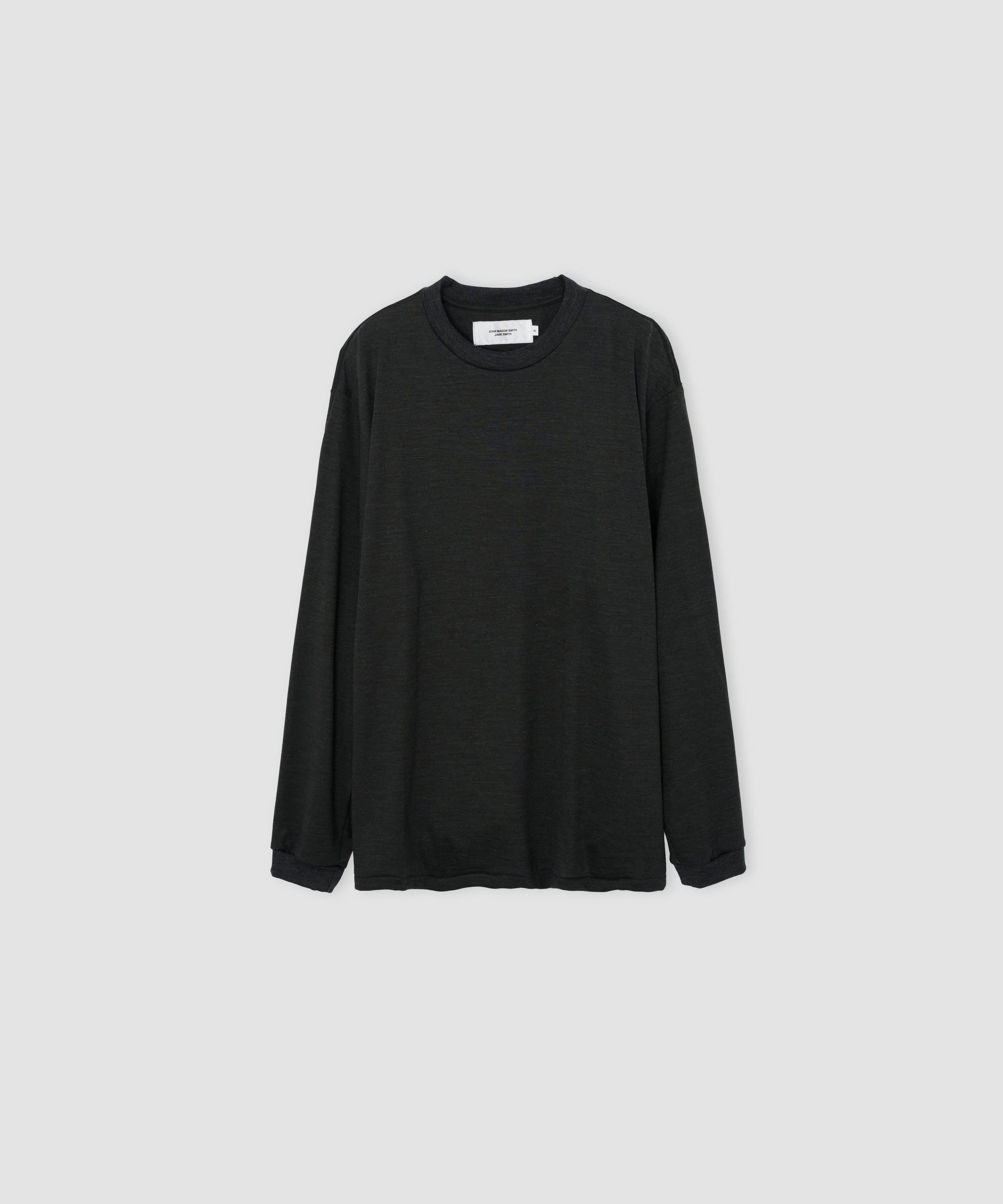 WASHABLE WOOL L/S T-SHIRT
