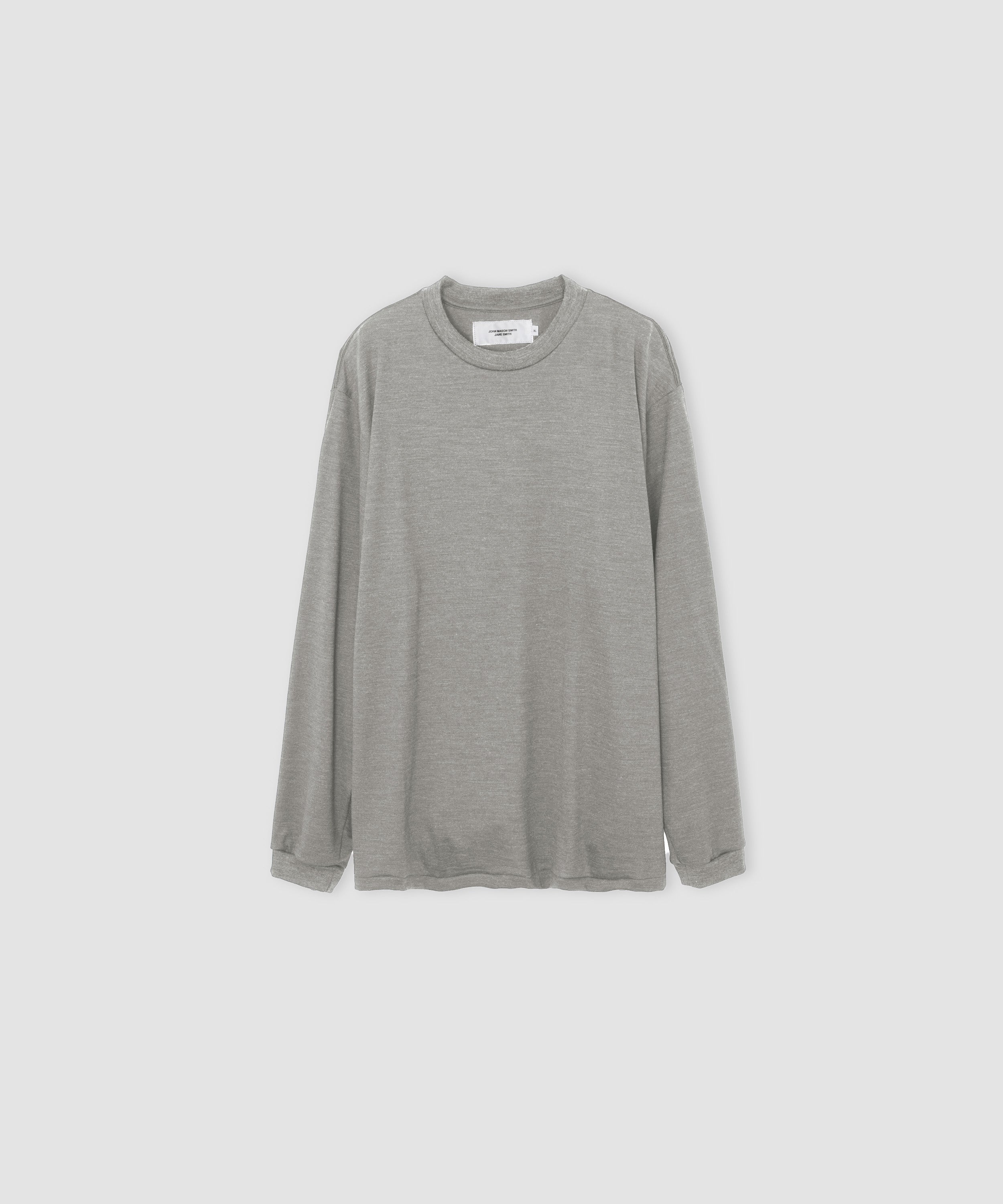 WASHABLE WOOL L/S T-SHIRT