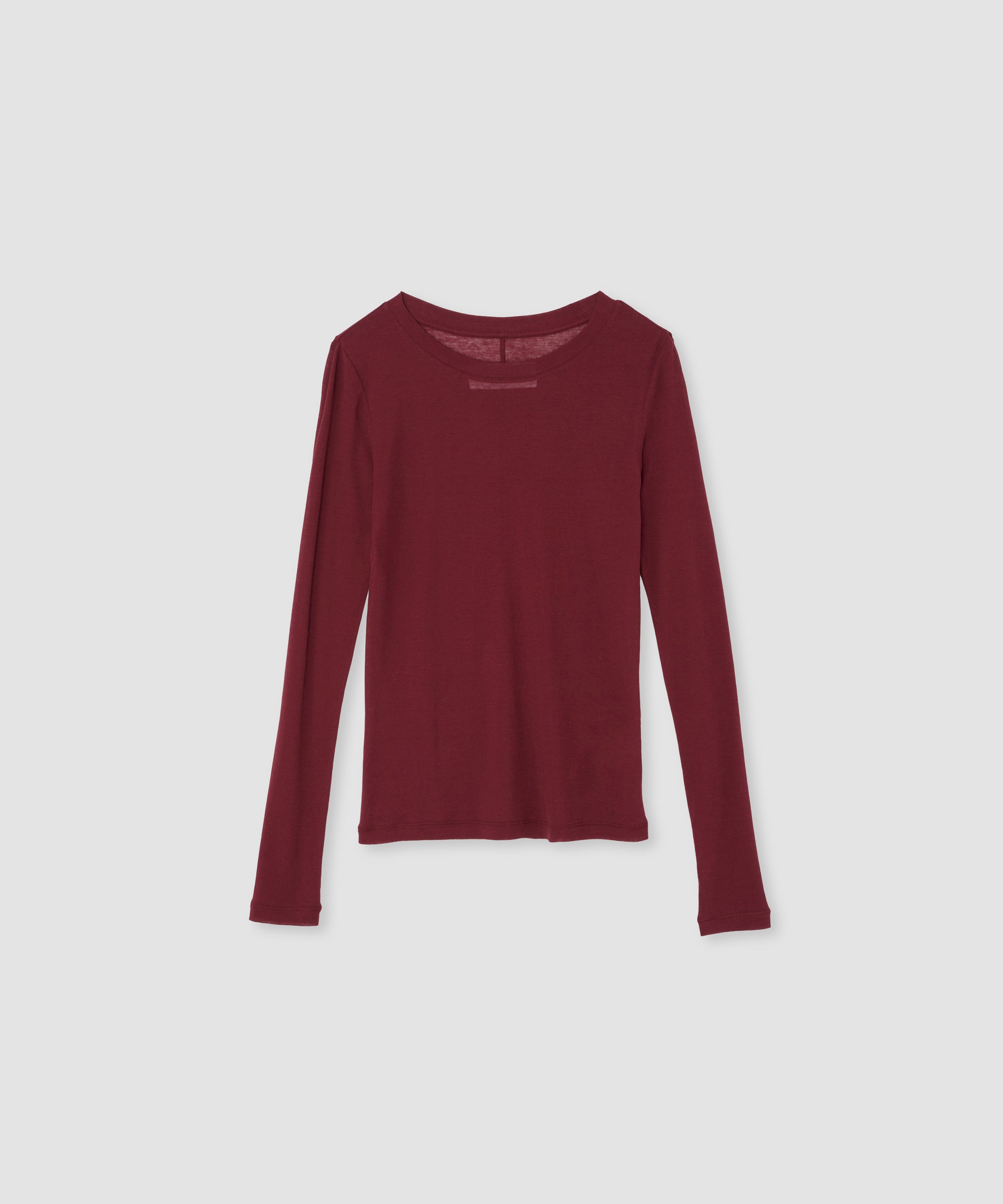 COTTON SHEER L/S PULLOVER