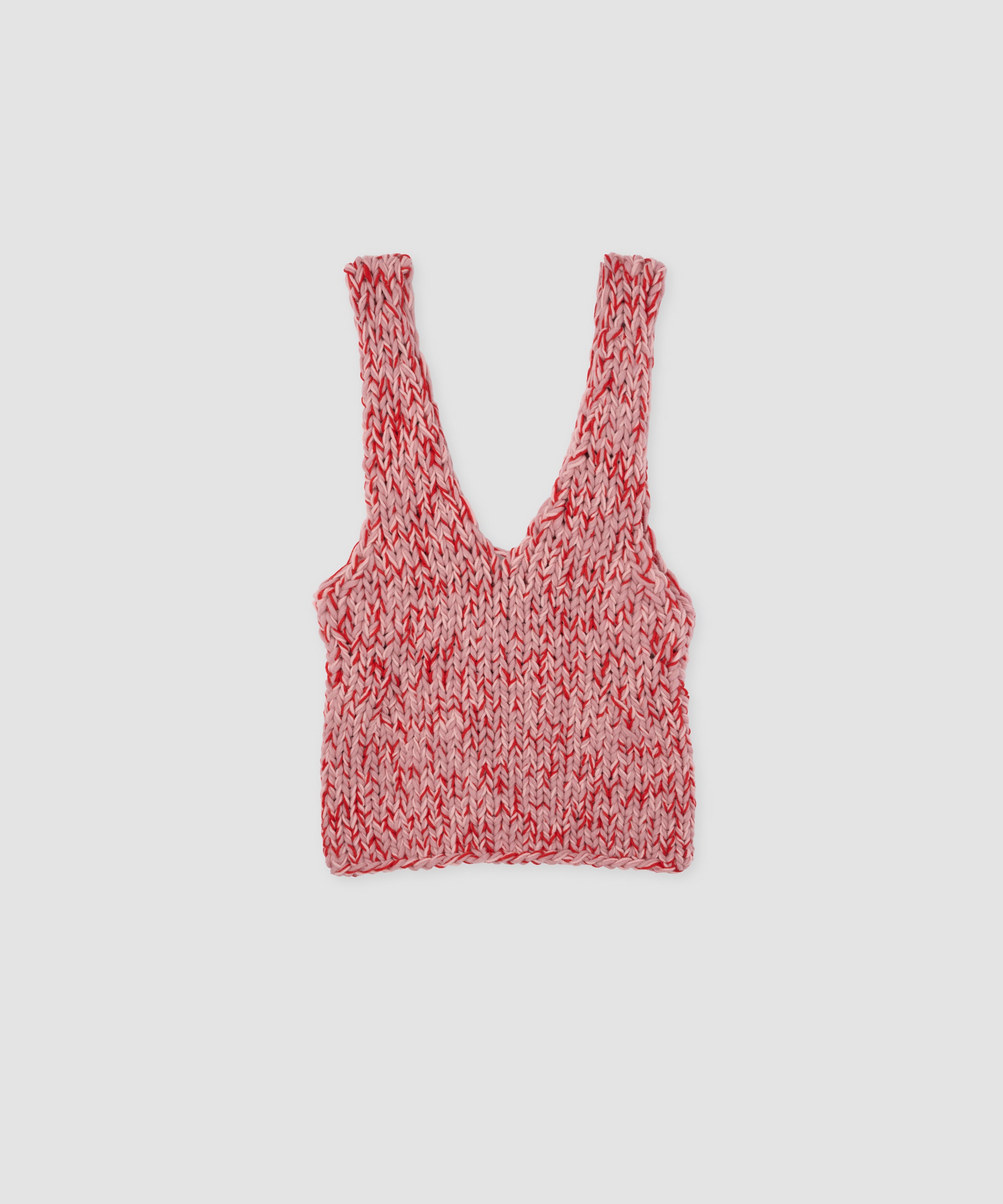 WOOL KNIT TANK TUNIC