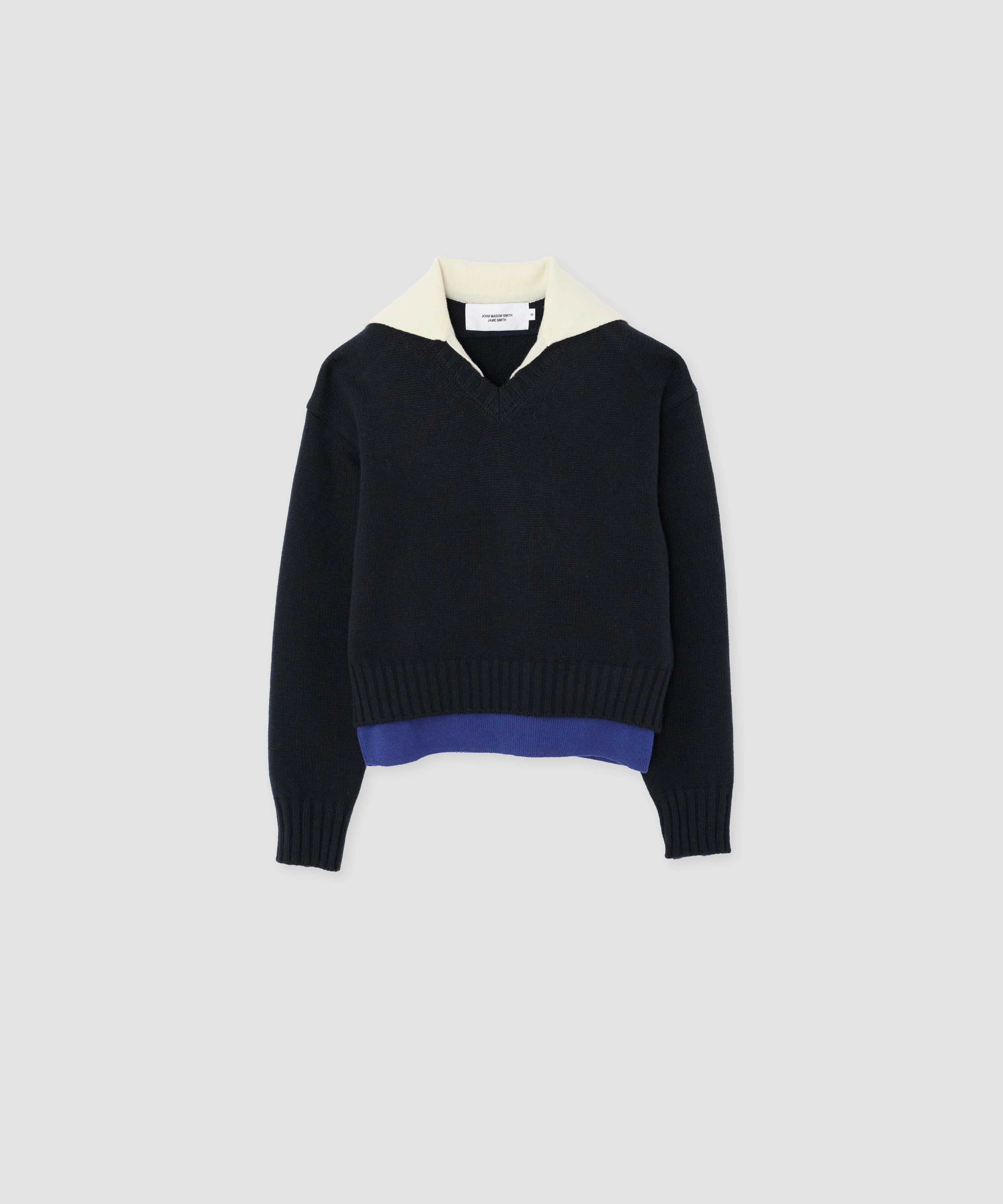 5G LAYERED V NECK SWEATER