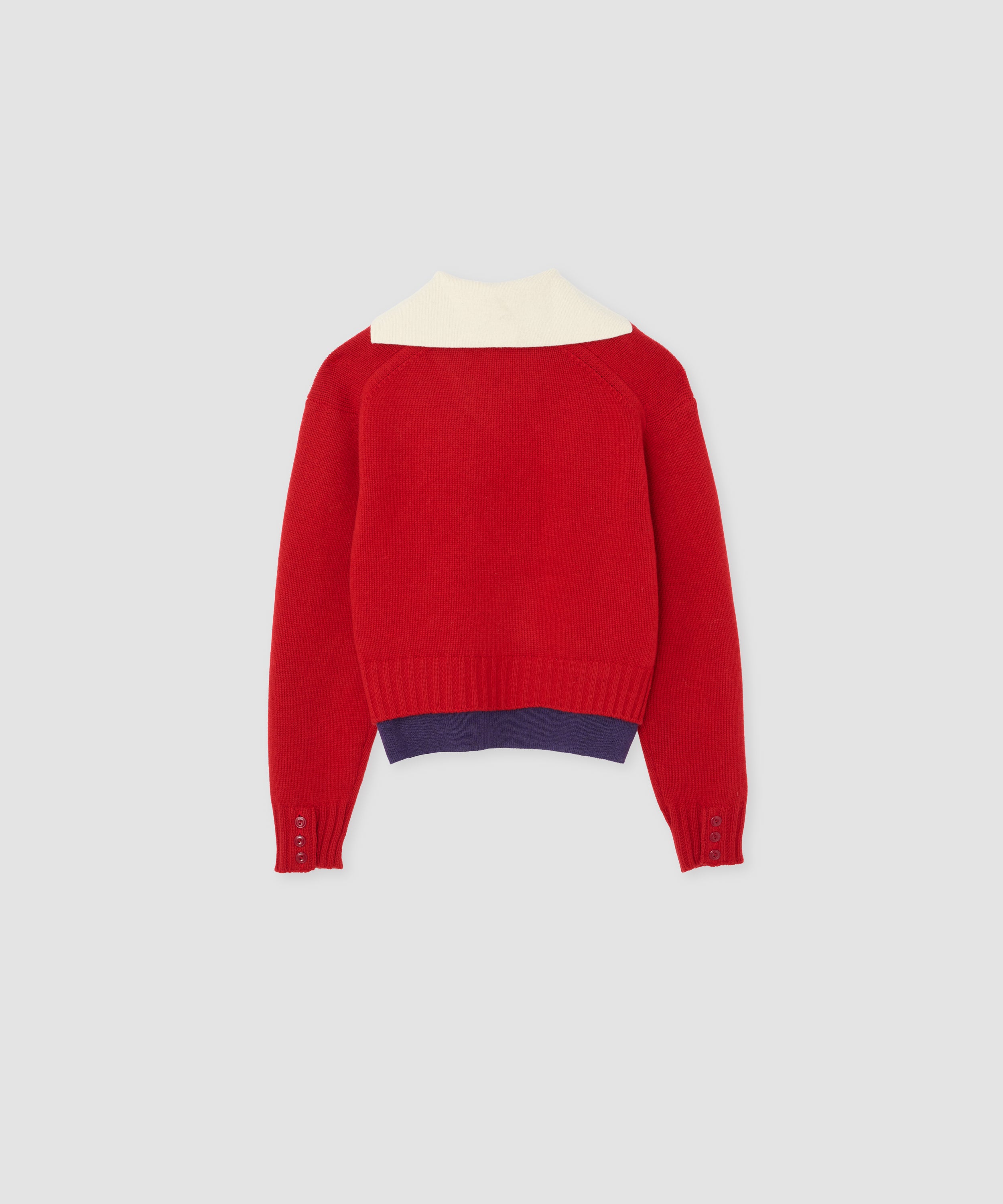 5G LAYERED V NECK SWEATER