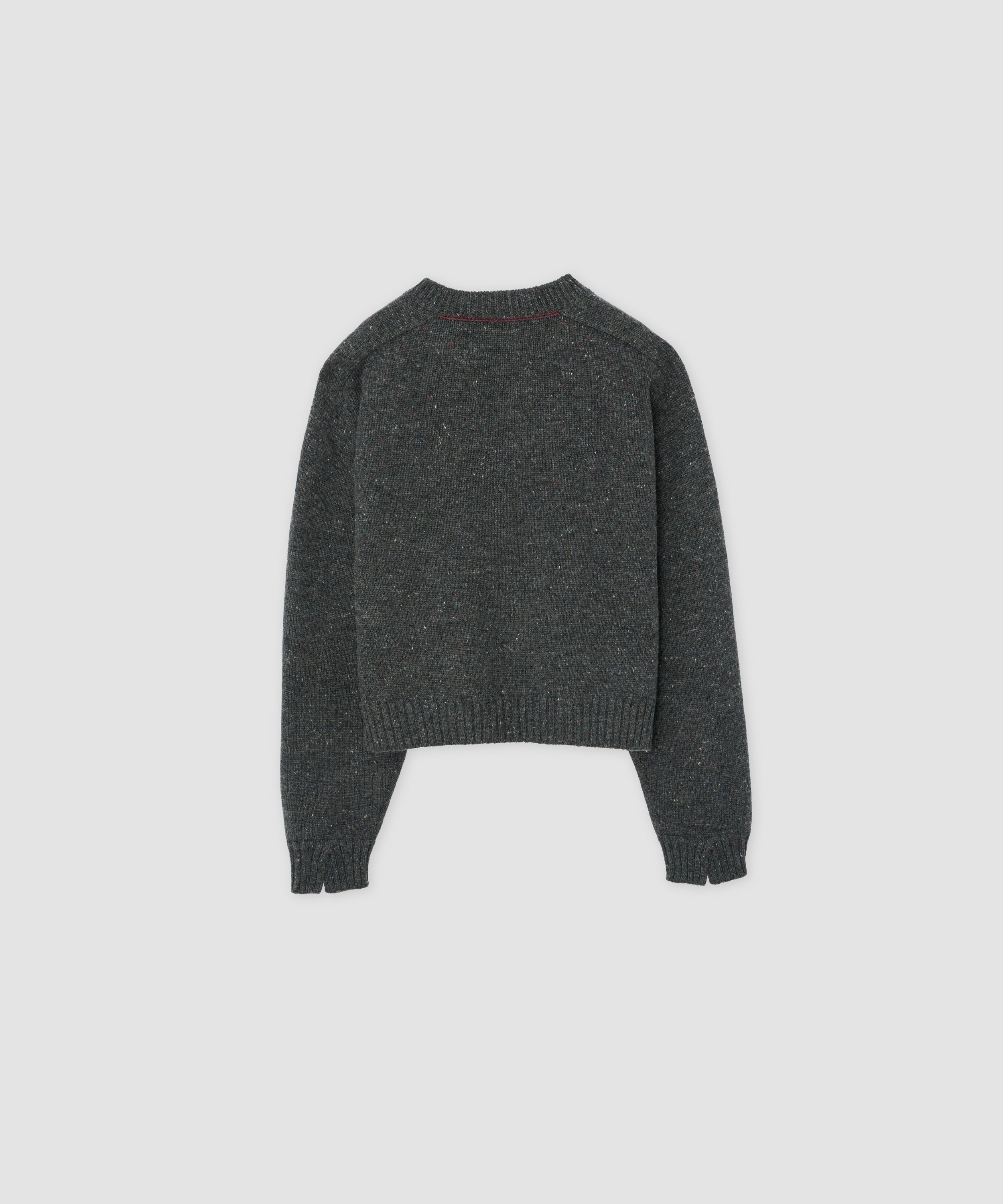 7G SQUARE NECK SWEATER
