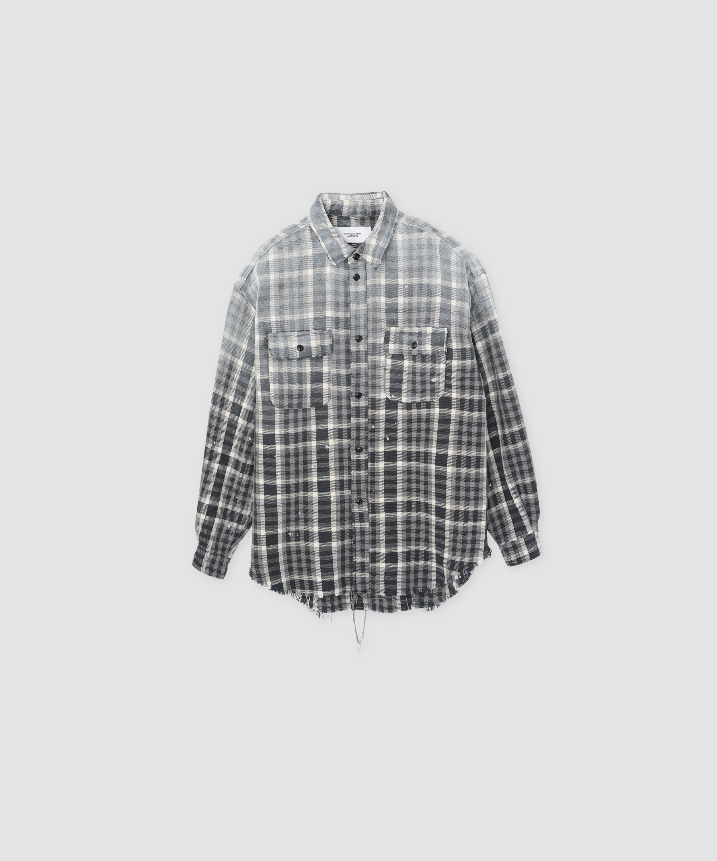 COTTON FLANNEL OVERSIZED SHIRT