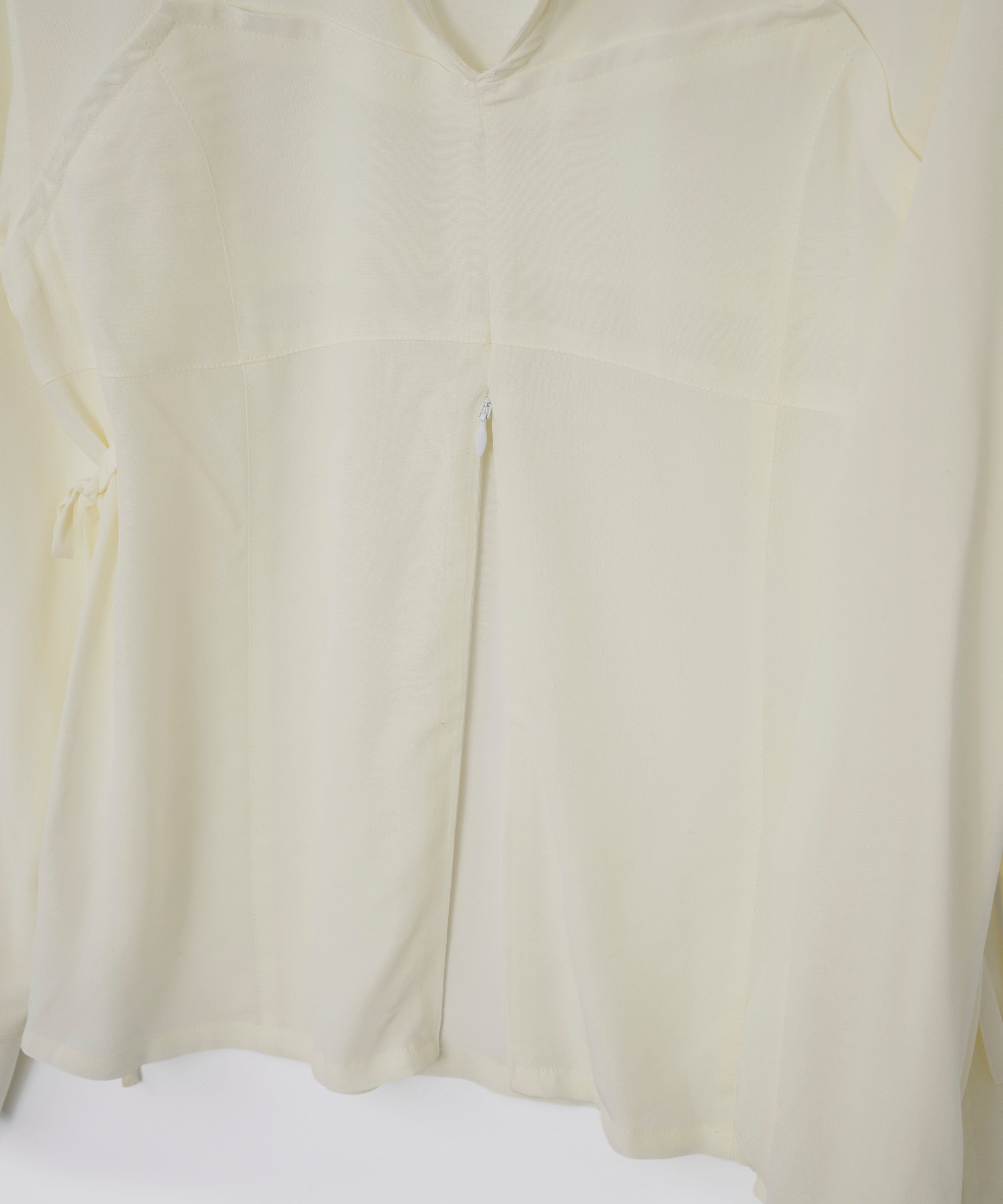 RAYON DE CHINE SAILOR COLLAR SHIRT