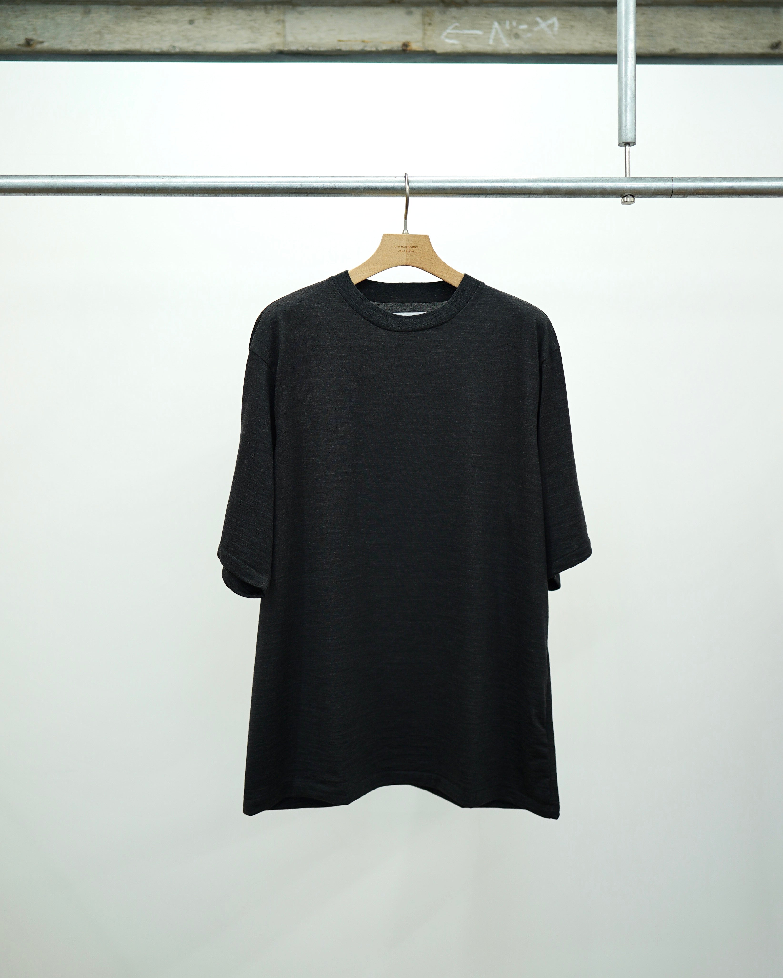 WASHABLE WOOL S/S T-SHIRT