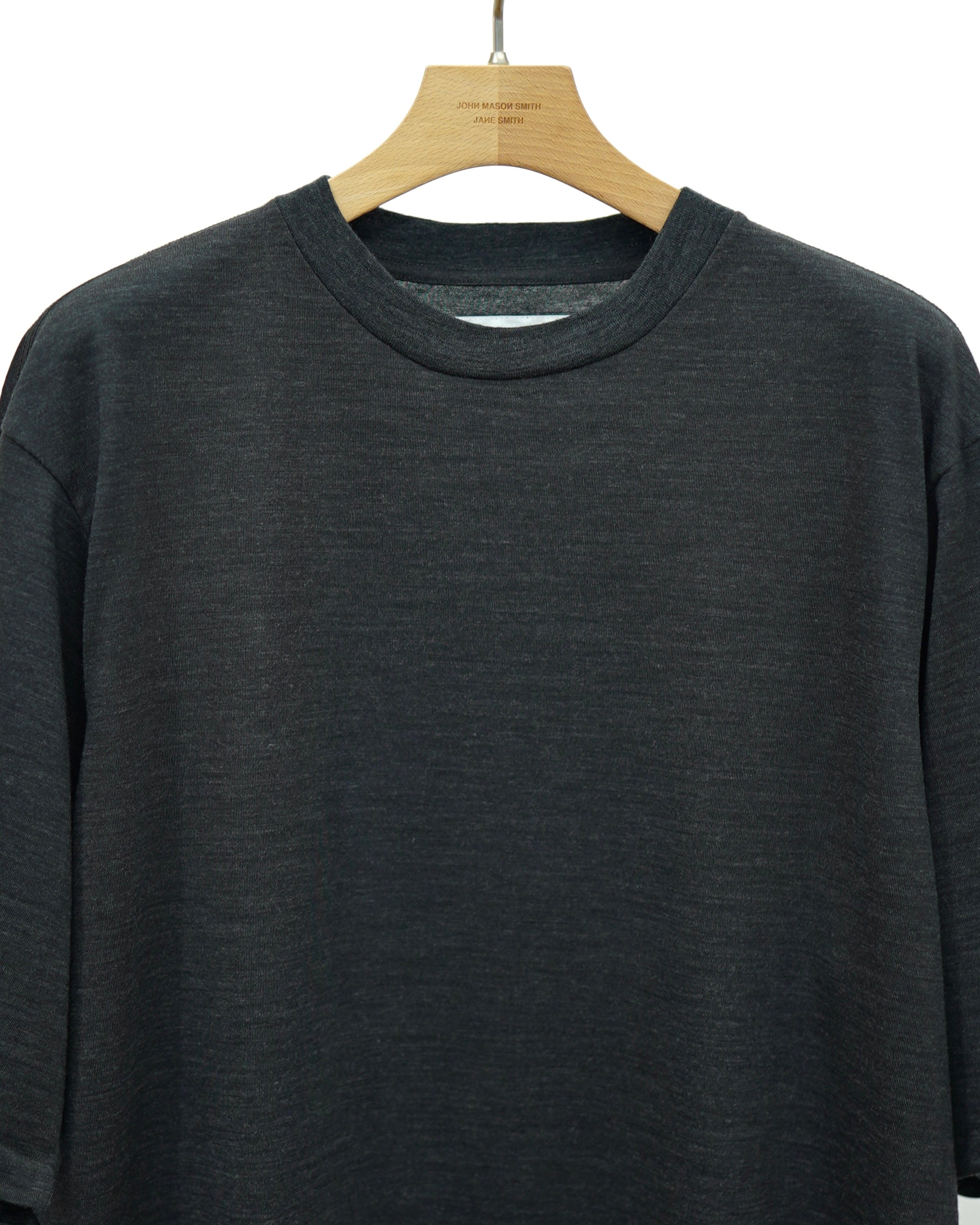 WASHABLE WOOL S/S T-SHIRT