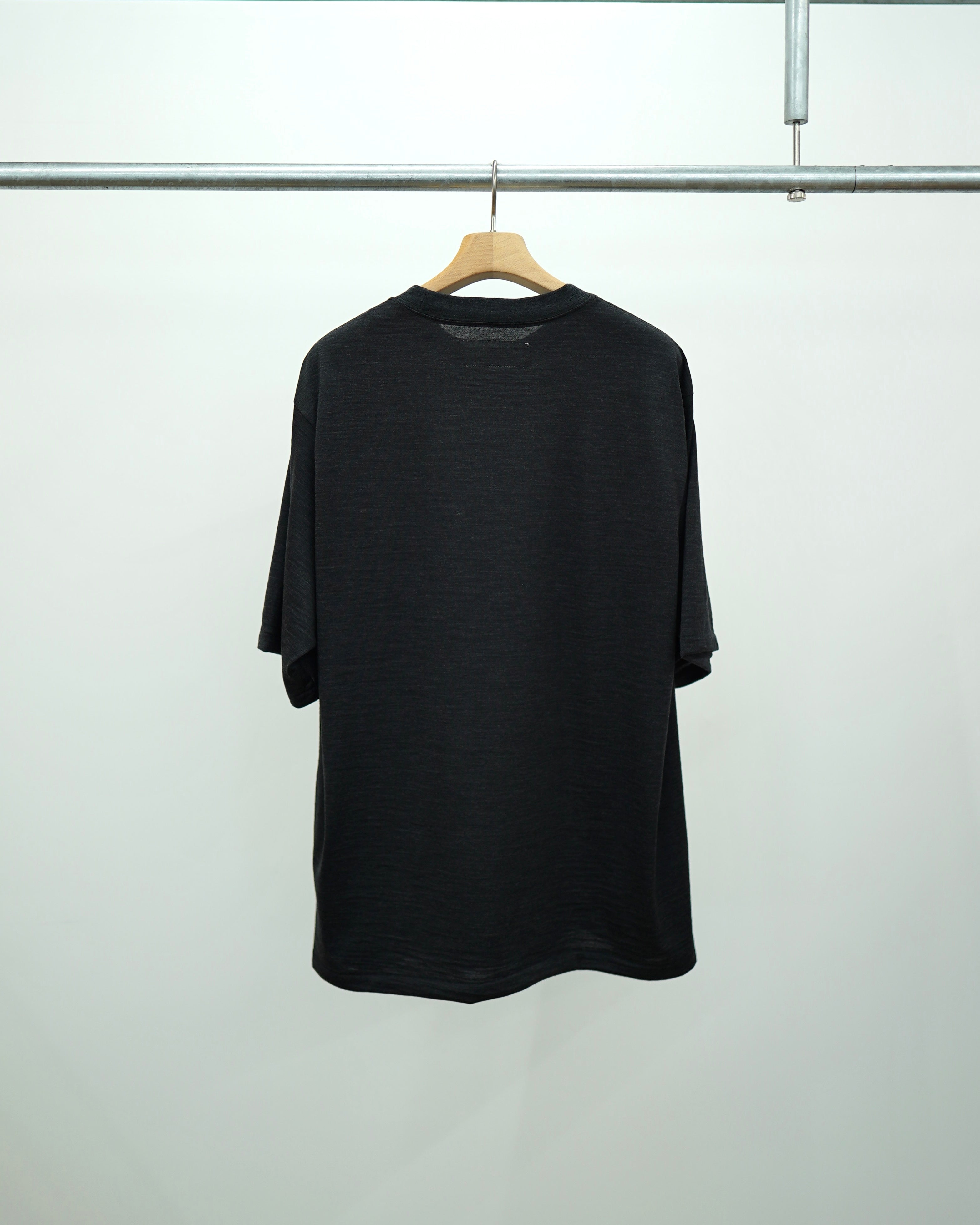WASHABLE WOOL S/S T-SHIRT