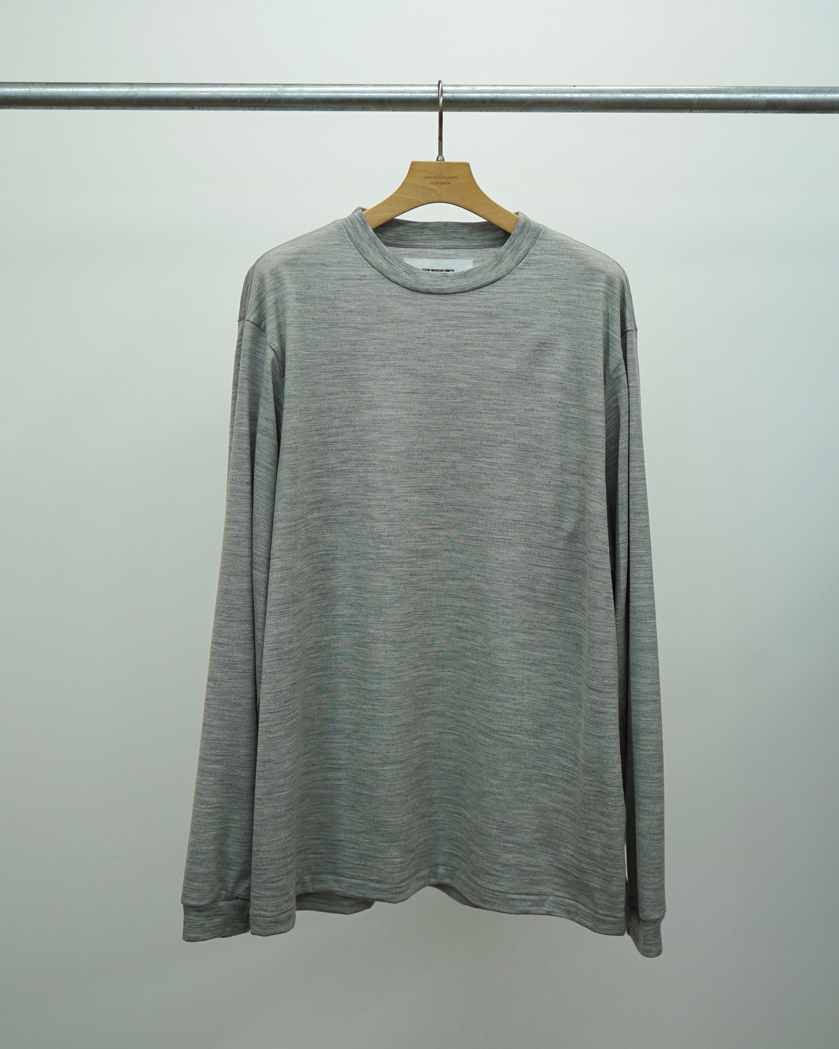 WASHABLE WOOL L/S T-SHIRT