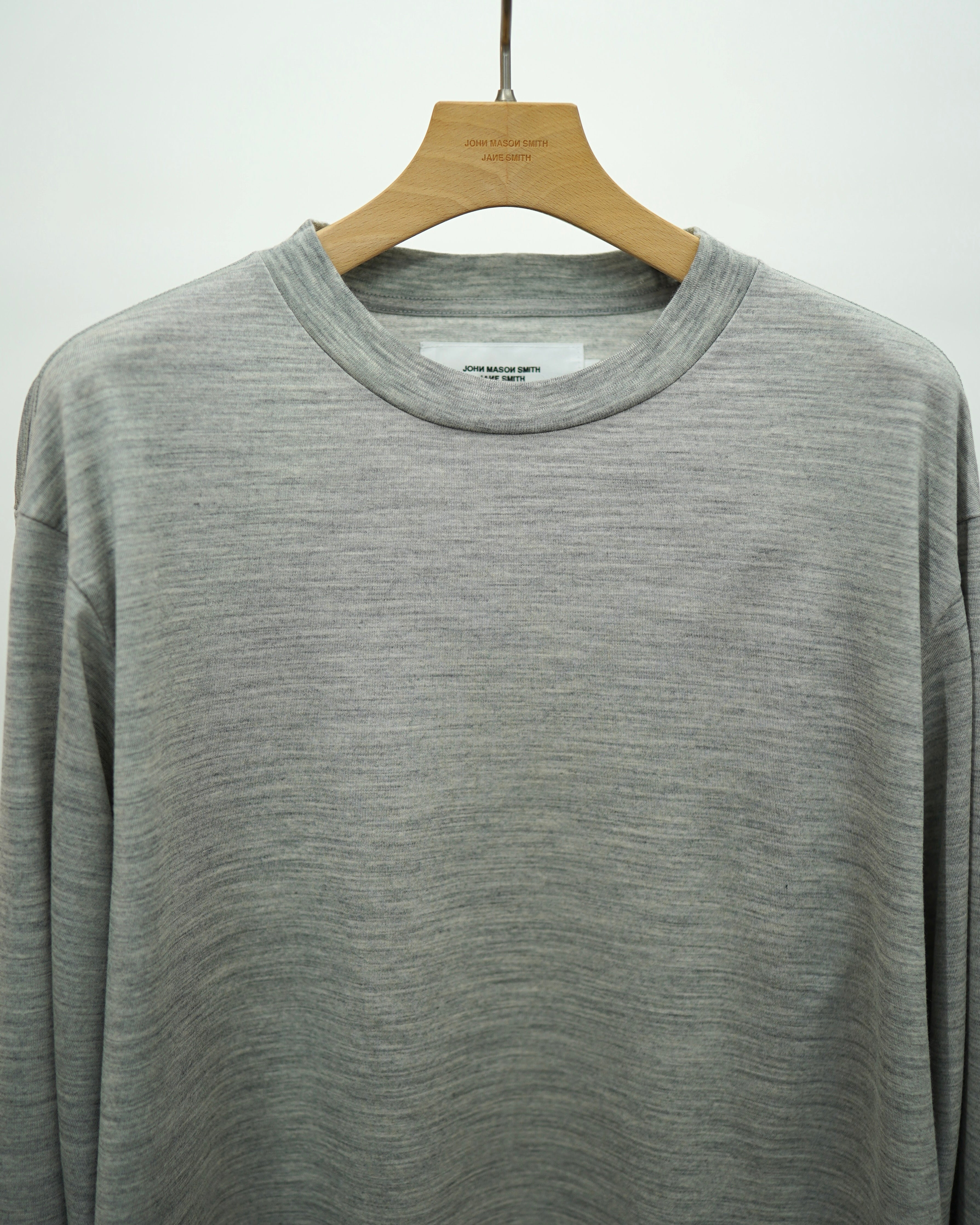 WASHABLE WOOL L/S T-SHIRT