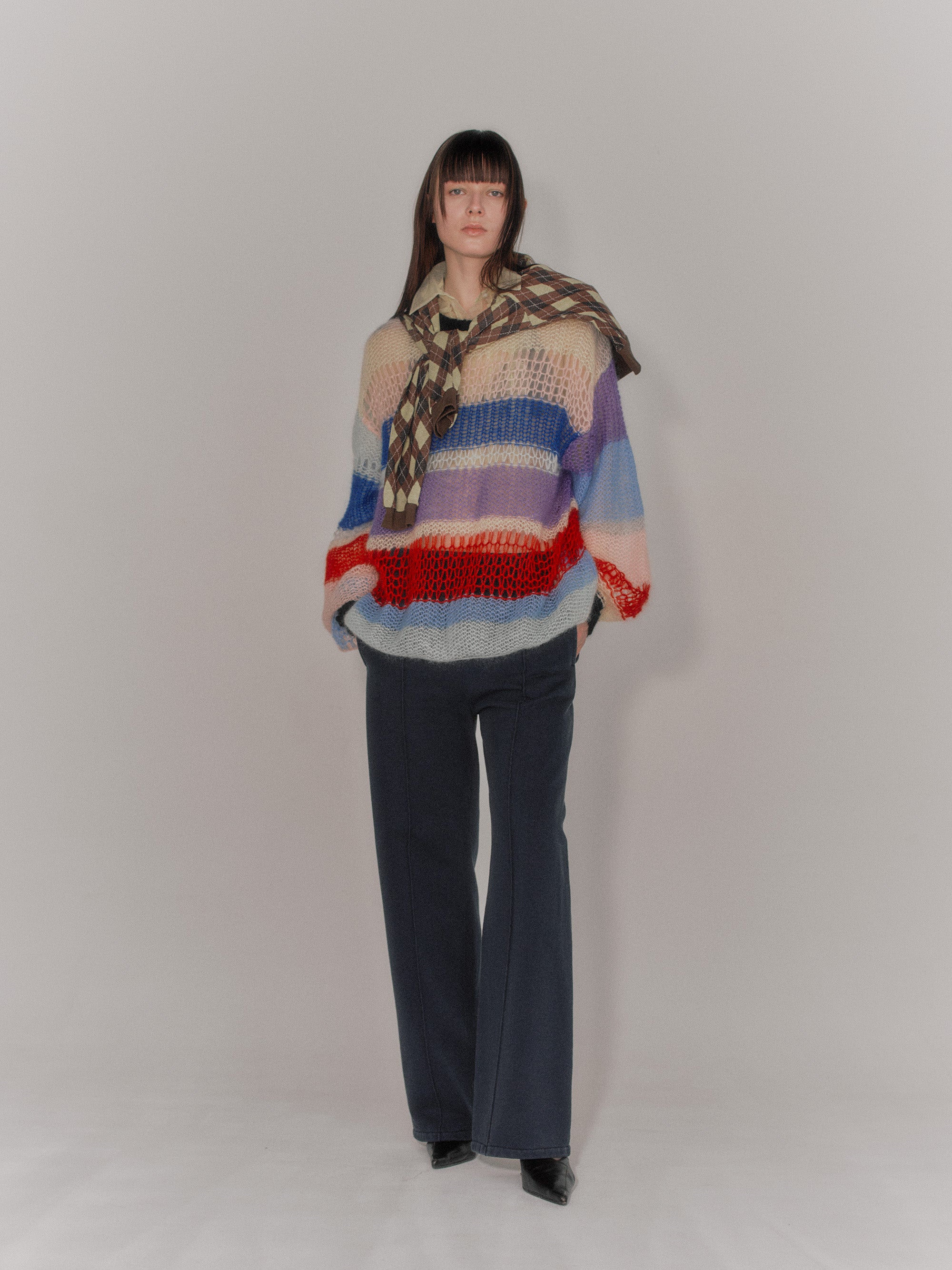 FROSTING COTTON FLEECE PANTS